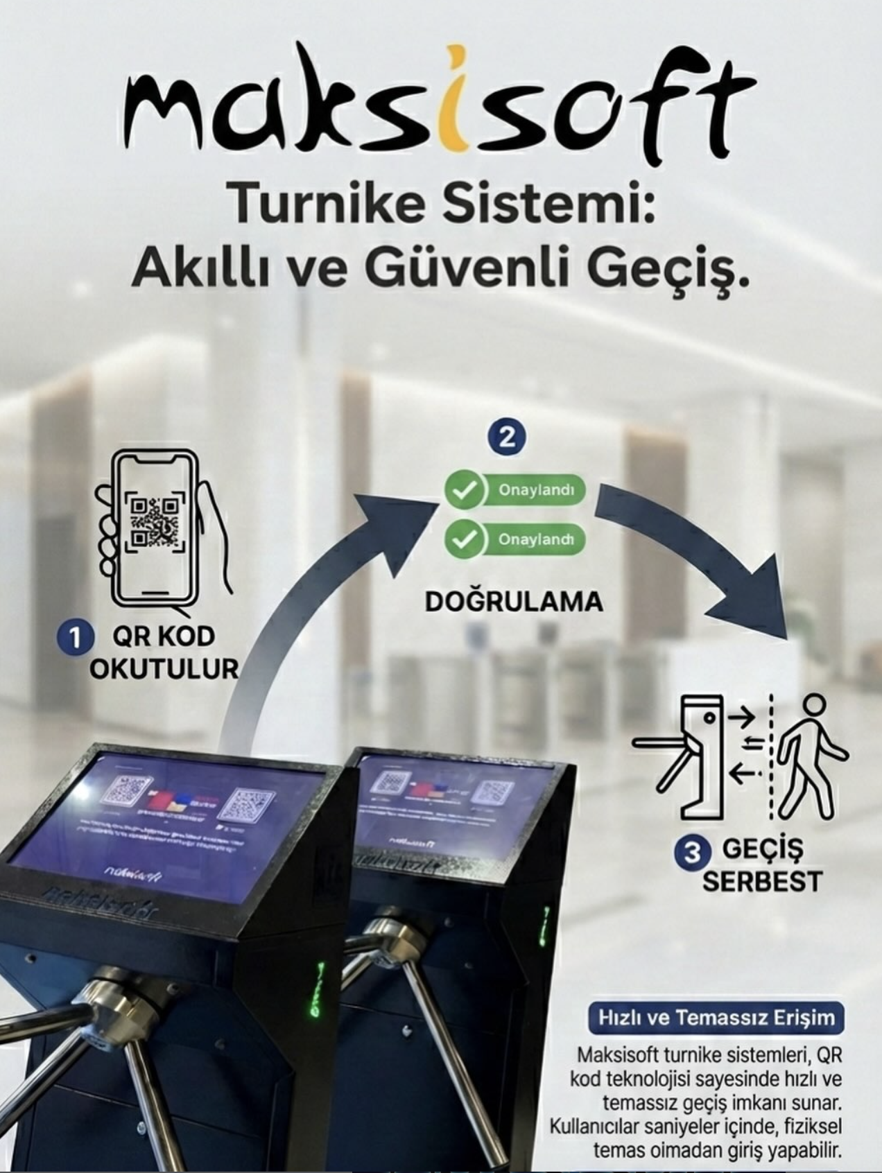 Maksigym Yazılımı & Turnike Sistemi